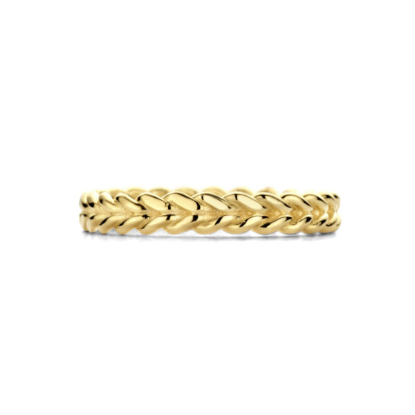 ring 14K geelgoud - Afbeelding 4