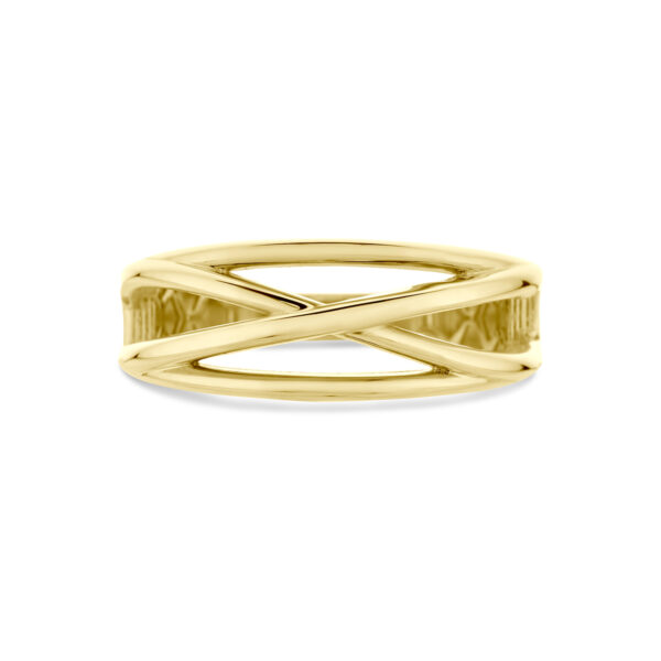 ring 14K geelgoud - Afbeelding 4