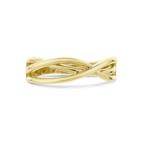 ring 14K geelgoud - Afbeelding 4