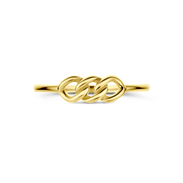 ring 14K geelgoud - Afbeelding 4