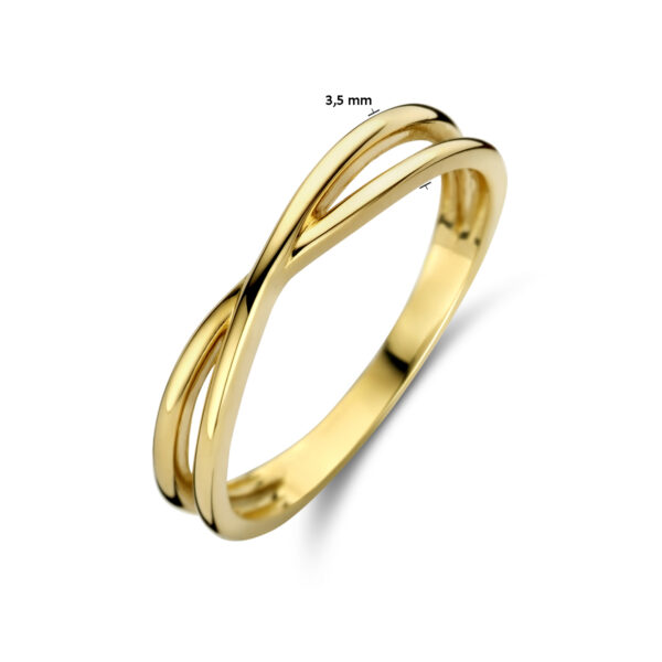 ring 14K geelgoud - Afbeelding 5