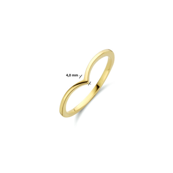 ring 14K geelgoud - Afbeelding 5