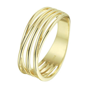 ring 14K geelgoud