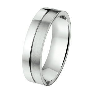 ring a503 - 5,5 mm - zonder cz edelstaal