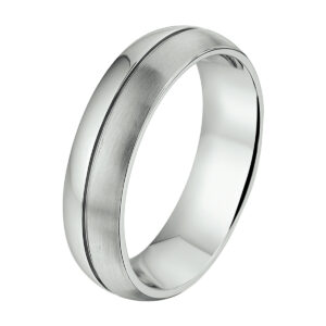 ring a504 - 5,5 mm - zonder cz edelstaal