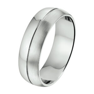 ring a504 - 7 mm - zonder cz edelstaal
