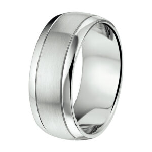 ring a510 - 9 mm - zonder cz edelstaal