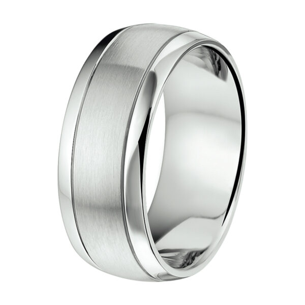 ring a510 - 9 mm - zonder cz edelstaal