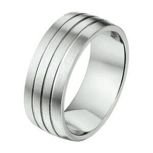 ring a512 - 8,5 mm - zonder cz edelstaal