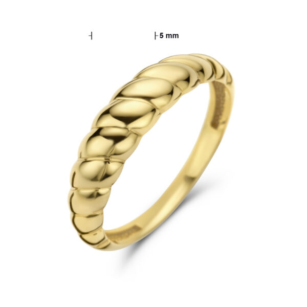 ring balloon 14K geelgoud - Afbeelding 5