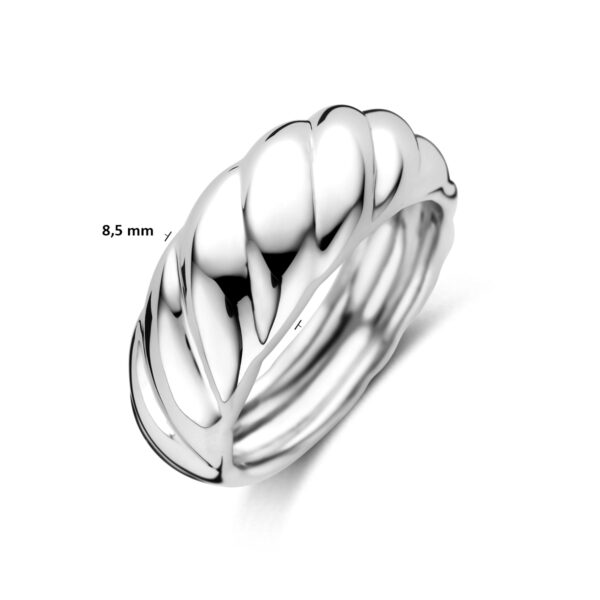ring balloon zilver gerhodineerd - Afbeelding 4