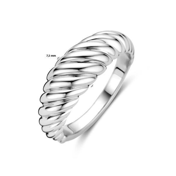 ring balloon zilver gerhodineerd - Afbeelding 4