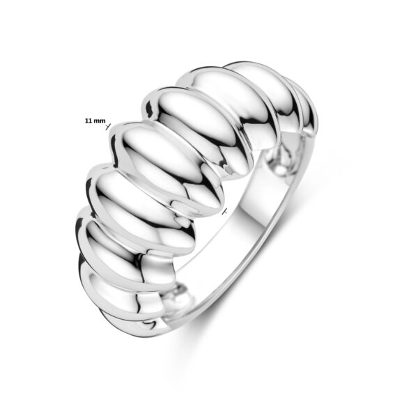 ring balloon zilver gerhodineerd - Afbeelding 4