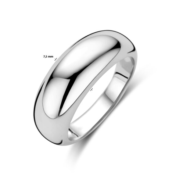 ring balloon zilver gerhodineerd - Afbeelding 4