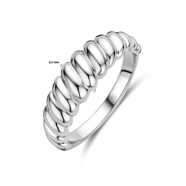 ring balloon zilver gerhodineerd - Afbeelding 4