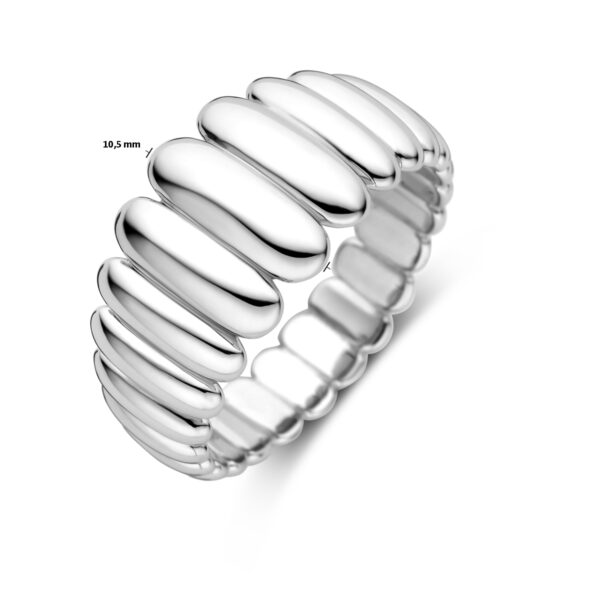 ring balloon zilver gerhodineerd - Afbeelding 4