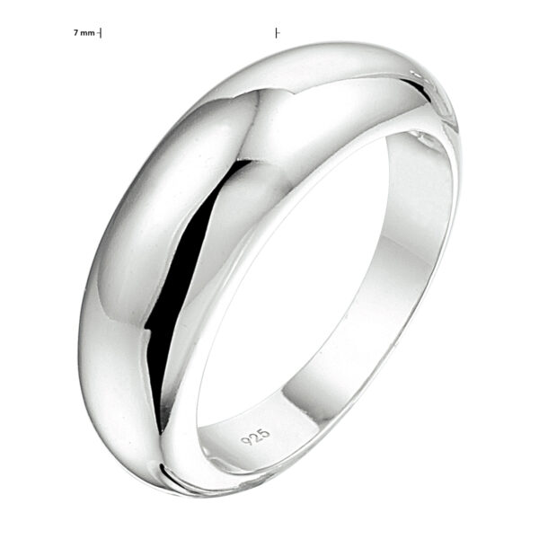 ring balloon zilver gerhodineerd - Afbeelding 4
