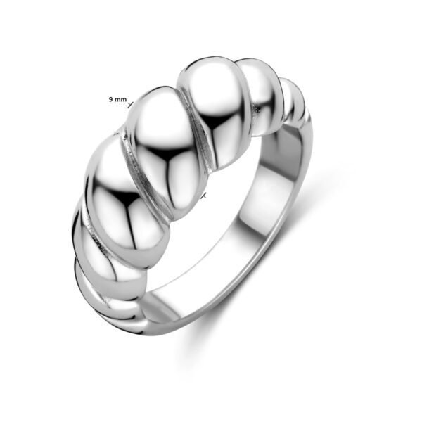 ring balloon zilver gerhodineerd - Afbeelding 4