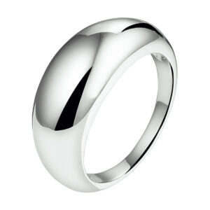 ring balloon zilver gerhodineerd