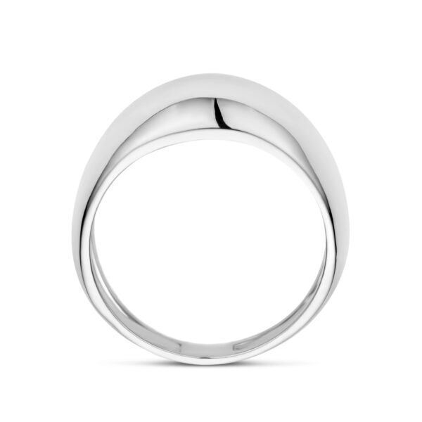 ring balloon zilver wit - Afbeelding 3