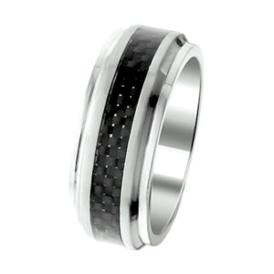 ring carbon poli/mat edelstaal