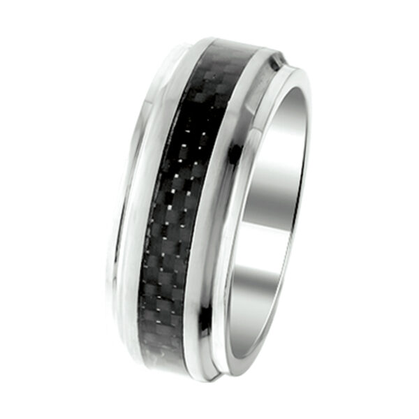 ring carbon poli/mat edelstaal