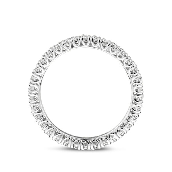 ring diamant 0.70ct h si 14K witgoud - Afbeelding 3