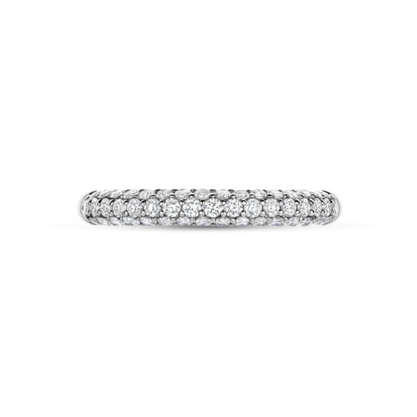 ring diamant 0.75ct h si 14K witgoud - Afbeelding 4
