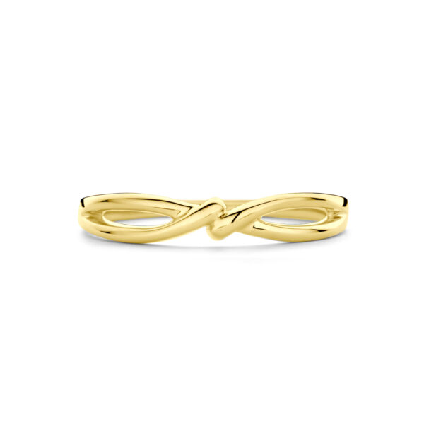 ring gedraaid 14K geelgoud - Afbeelding 4