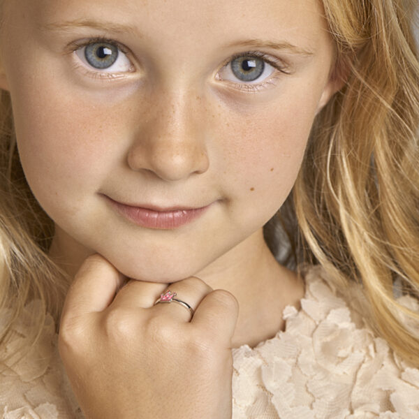 ring kroon zilver gerhodineerd - Afbeelding 2