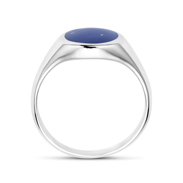 ring lapis zilver gerhodineerd - Afbeelding 3