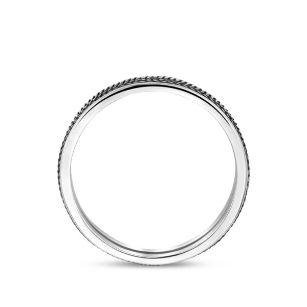 ring oxi zilver geoxideerd - Afbeelding 3