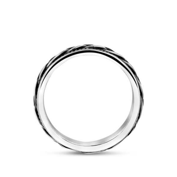 ring oxi zilver geoxideerd - Afbeelding 3