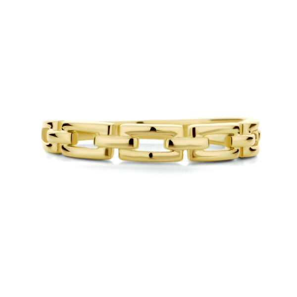 ring schakel 14K geelgoud - Afbeelding 4