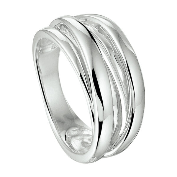 ring zilver gerhodineerd - Afbeelding 2
