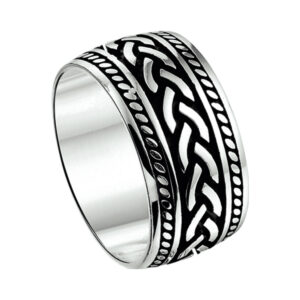 ring zilver gerhodineerd