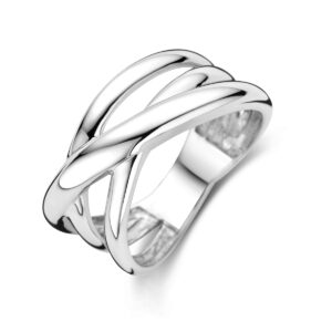ring zilver gerhodineerd