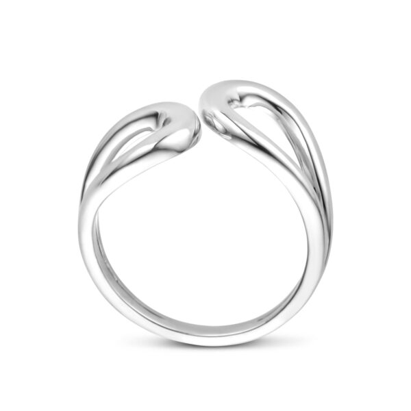 ring zilver gerhodineerd - Afbeelding 3