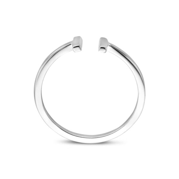 ring zilver gerhodineerd - Afbeelding 3