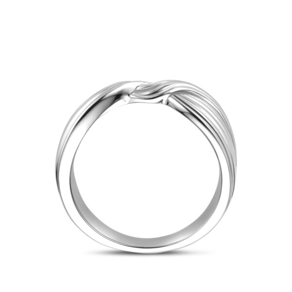 ring zilver gerhodineerd - Afbeelding 3