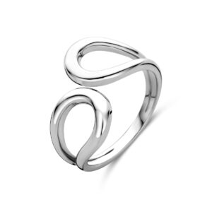 ring zilver gerhodineerd