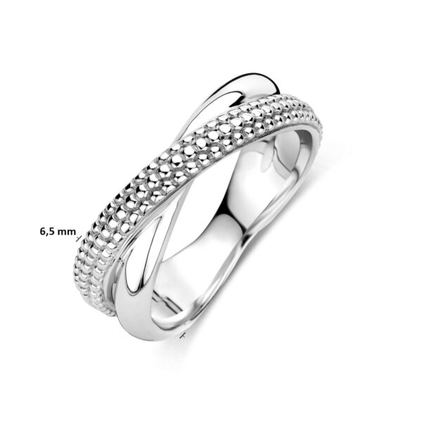 ring zilver gerhodineerd - Afbeelding 4