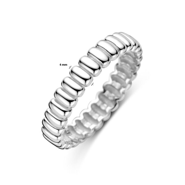 ring zilver gerhodineerd - Afbeelding 4