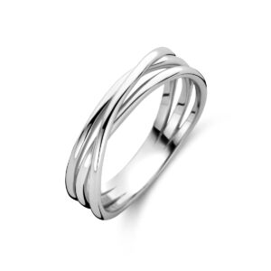 ring zilver gerhodineerd
