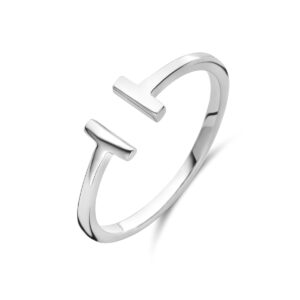 ring zilver gerhodineerd