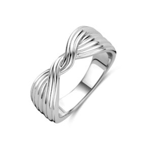 ring zilver gerhodineerd