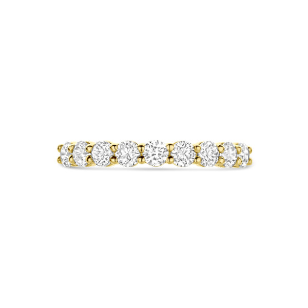 ring zirkonia 14K geelgoud - Afbeelding 4