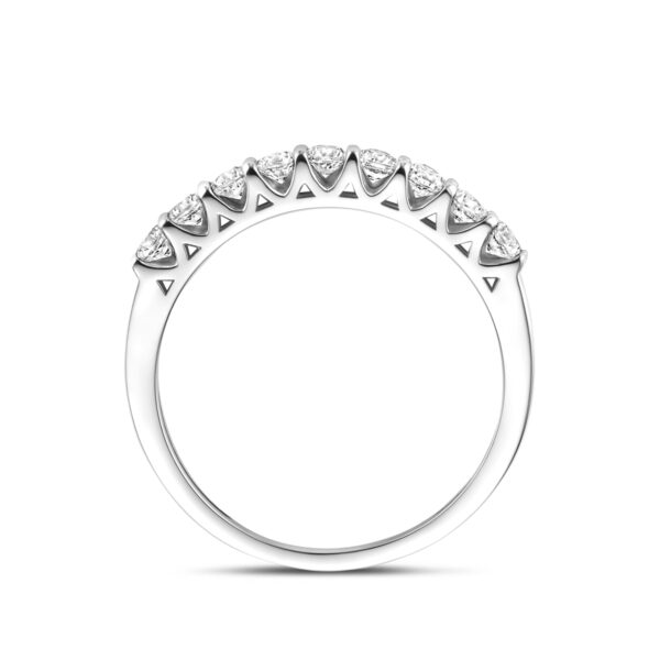 ring zirkonia zilver gerhodineerd - Afbeelding 3