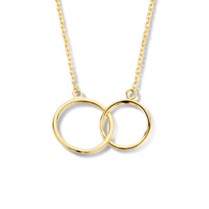 9k collier 40 - 42 - 44 cm 9K geel kleurig