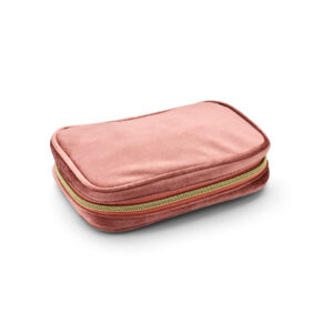 Sieradenbox soft 180 x 105 x 55 mm roze toebehoren